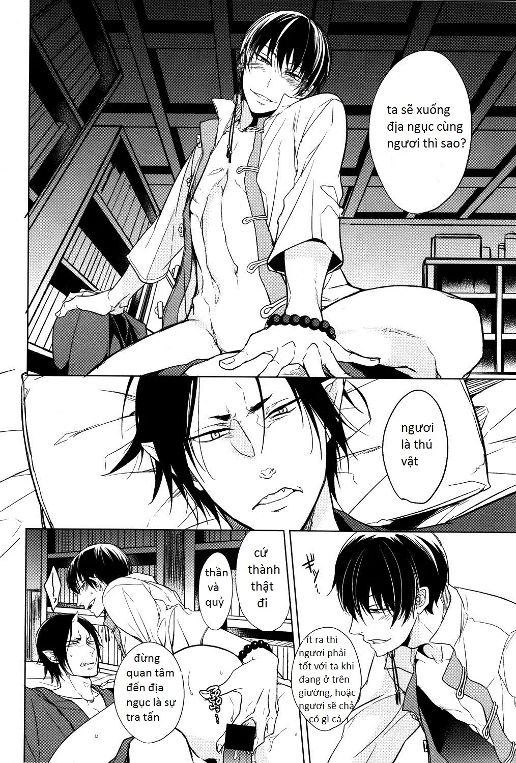 HentaiVN.net - Ảnh 3 - Phụ tá diêm vương (Hoozuki no Reitetsu) [Oni No Kusabi Ni Warau] - Chap 4