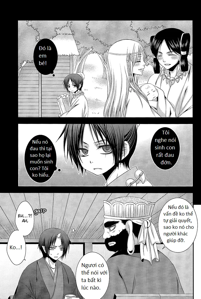 HentaiVN.net - Ảnh 18 - Phụ tá diêm vương (Hoozuki no Reitetsu) [Oni No Kusabi Ni Warau] - Chap 6