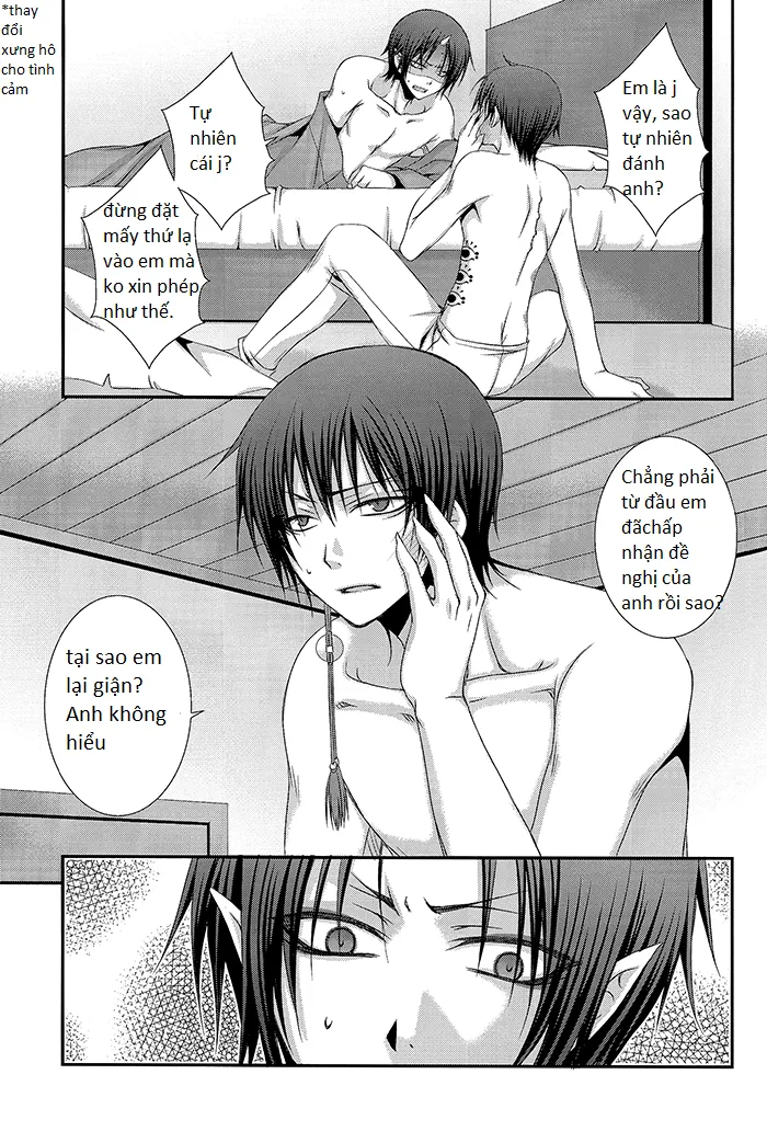 HentaiVN.net - Ảnh 6 - Phụ tá diêm vương (Hoozuki no Reitetsu) [Oni No Kusabi Ni Warau] - Chap 6