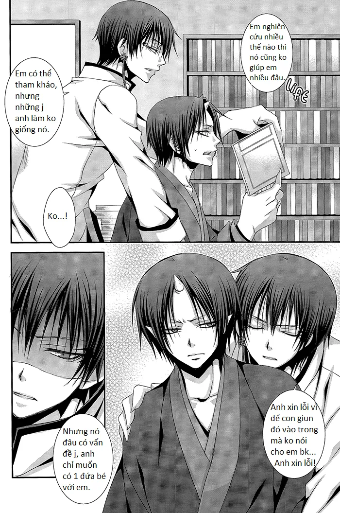 HentaiVN.net - Ảnh 8 - Phụ tá diêm vương (Hoozuki no Reitetsu) [Oni No Kusabi Ni Warau] - Chap 6