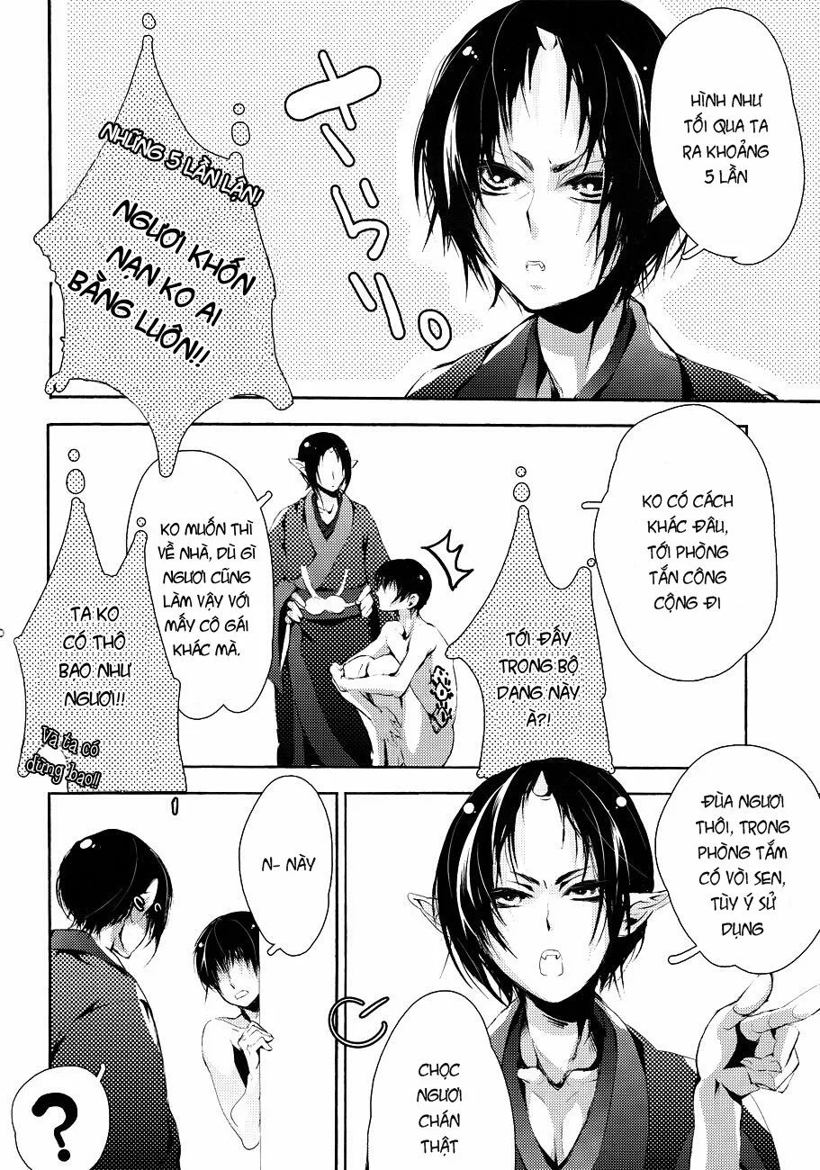 HentaiVN.net - Ảnh 20 - Phụ tá diêm vương (Hoozuki no Reitetsu) [Oni No Kusabi Ni Warau] - Chap 9