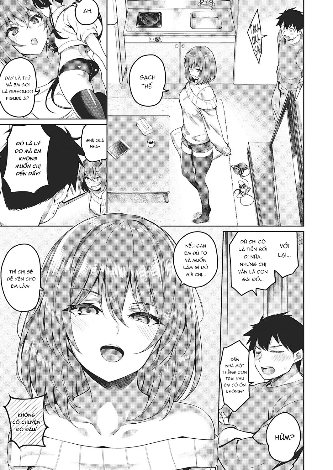 HentaiVN.net - Ảnh 3 - Tiền bối của tôi thật dễ thương! [Senpai no Kawaii Tokoro;The Cute Parts About My Senpai;先輩の可愛いところ] - Chap 1