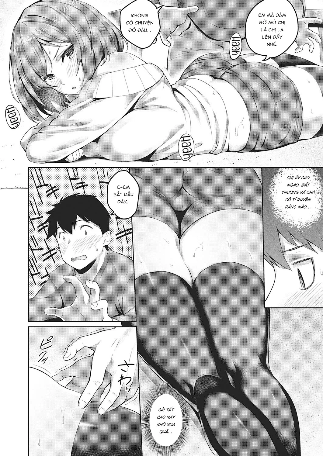 HentaiVN.net - Ảnh 6 - Tiền bối của tôi thật dễ thương! [Senpai no Kawaii Tokoro;The Cute Parts About My Senpai;先輩の可愛いところ] - Chap 1