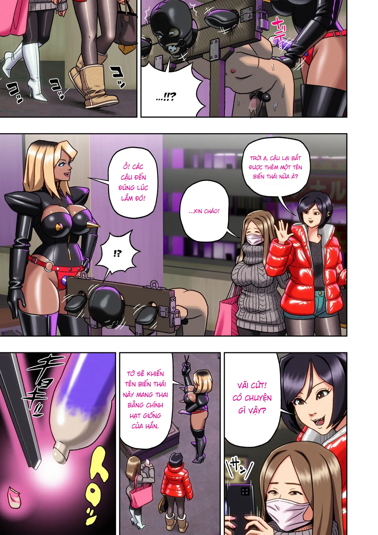 HentaiVN.net - Ảnh 31 - Black Gyaru Bondage [Kuro Gal Bondage: Enka Boots no Manga] - Chap 1