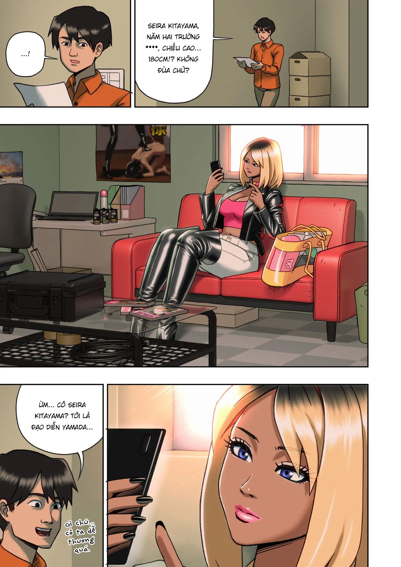 HentaiVN.net - Ảnh 7 - Black Gyaru Bondage [Kuro Gal Bondage: Enka Boots no Manga] - Chap 1
