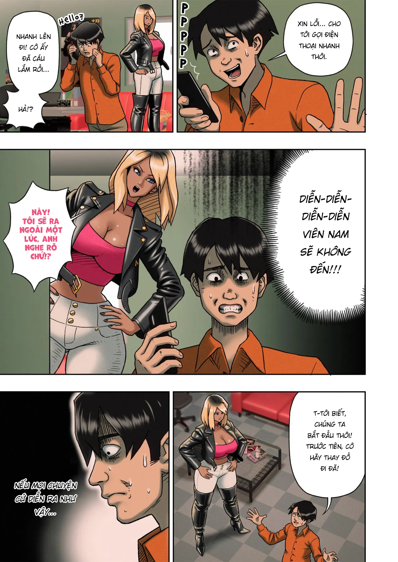HentaiVN.net - Ảnh 9 - Black Gyaru Bondage [Kuro Gal Bondage: Enka Boots no Manga] - Chap 1