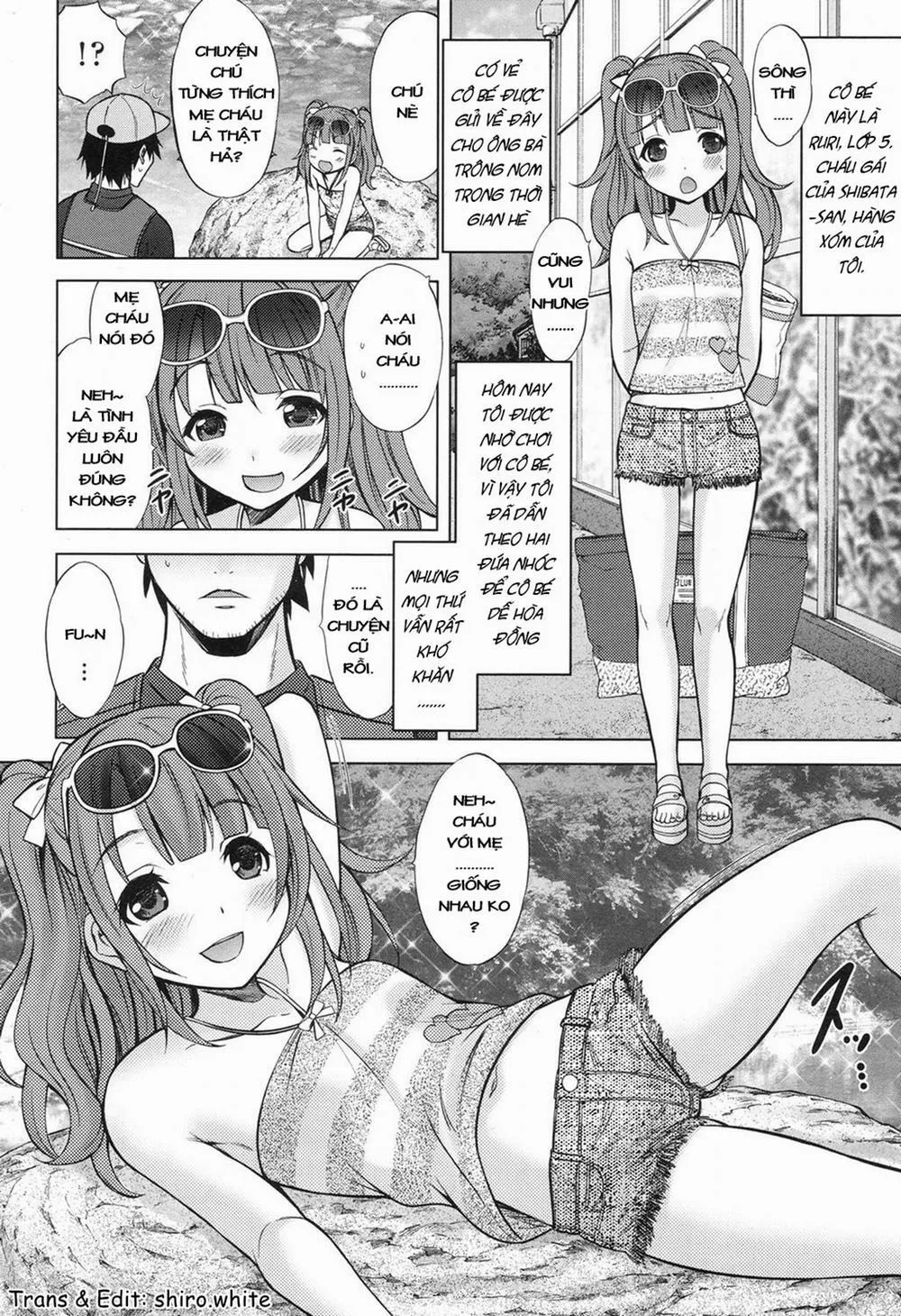 HentaiVN.net - Ảnh 3 - [Loli] Ruri Iro Natsu Yasumi - Chap 1