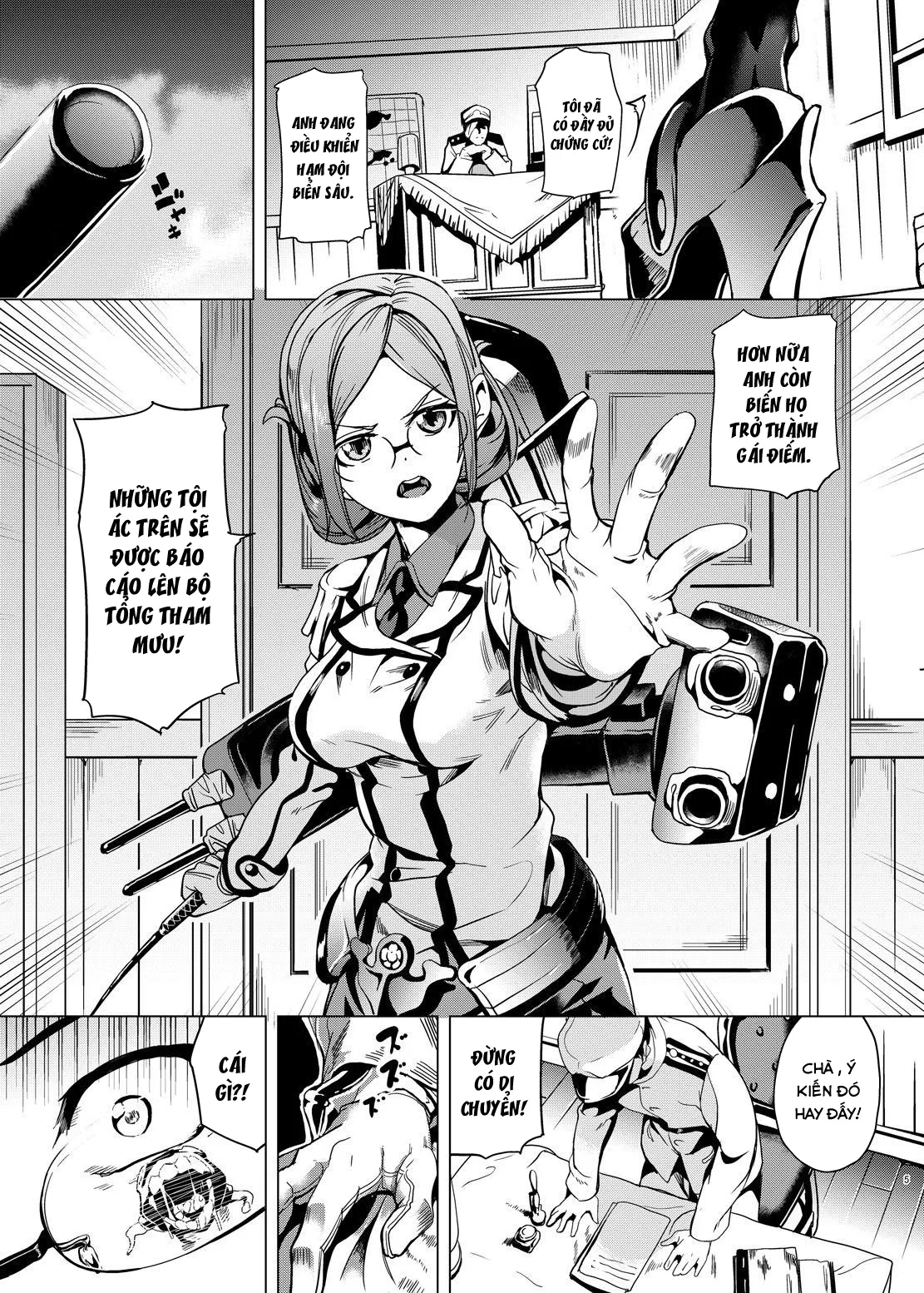 HentaiVN.net - Ảnh 2 - Invasive (Kantai Collection -KanColle-) - Chap 1