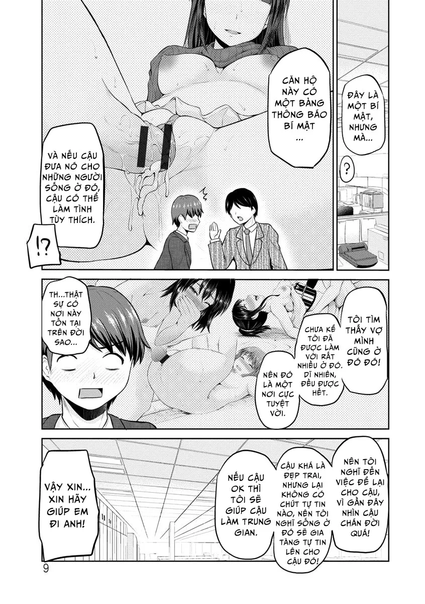 HentaiVN.net - Ảnh 9 - Motto Mawashite Ura Kairanban - Chap 1