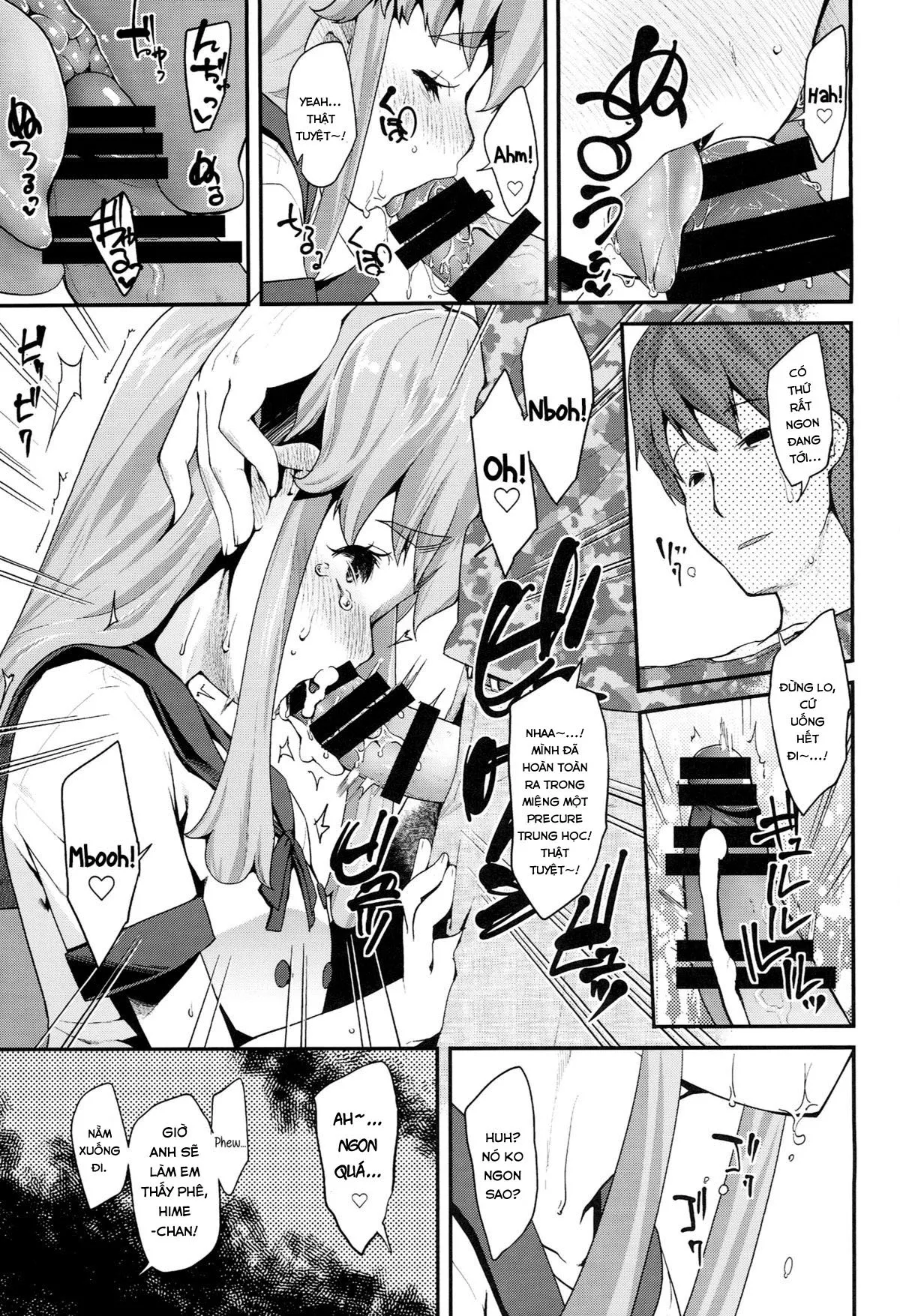 HentaiVN.net - Ảnh 20 - Happiness experience (Happiness Charge Precure!) [Tận hưởng khoái lạc] - Chap 1