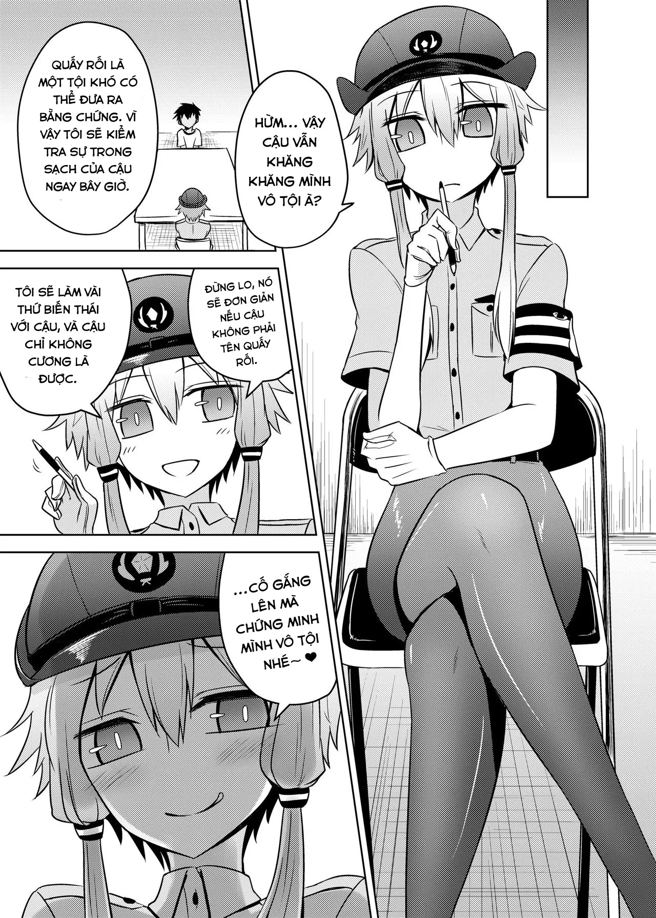 HentaiVN.net - Ảnh 3 - Fukei Yukari-san ni Saretai! [婦警ゆかりさんにされたい!] - Chap 1