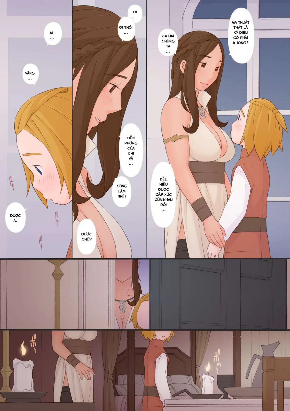 HentaiVN.net - Ảnh 19 - Oliza và Rema [Oliza and Rema; オリザとレマ] - Chap 1