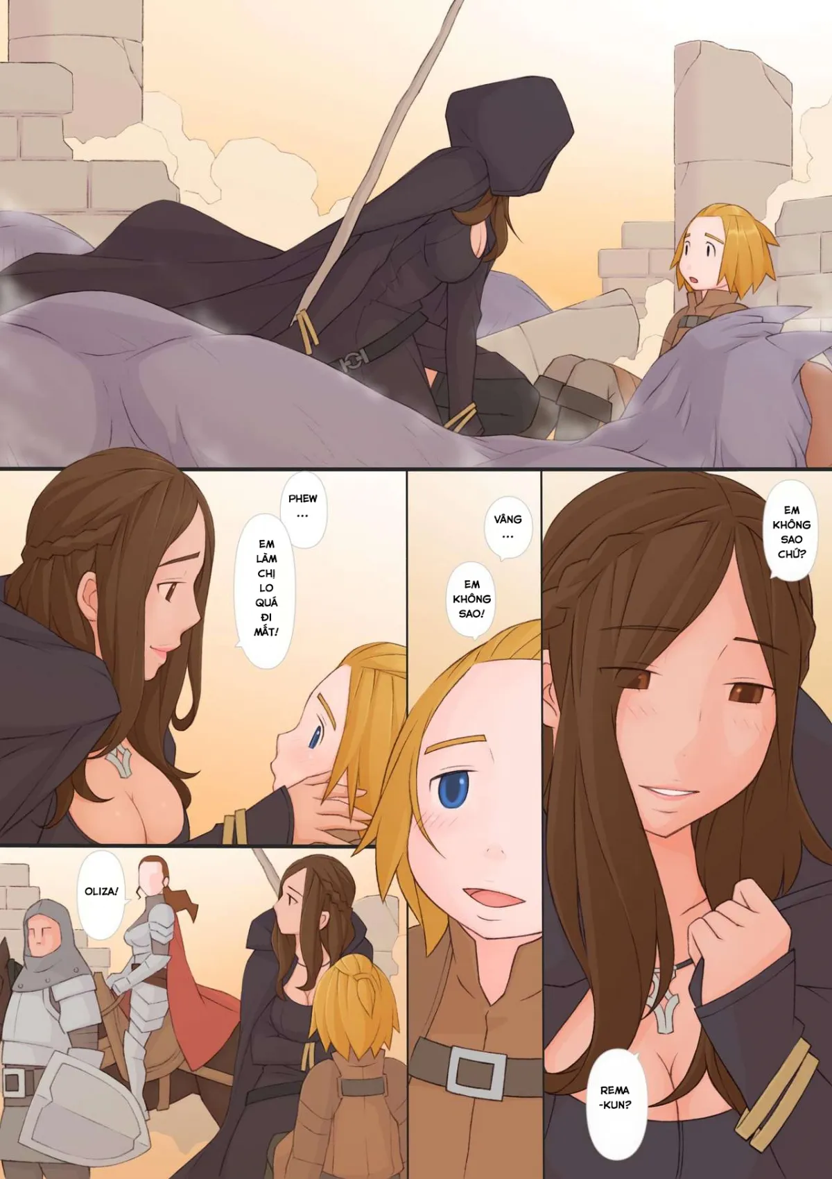 HentaiVN.net - Ảnh 7 - Oliza và Rema [Oliza and Rema; オリザとレマ] - Chap 1