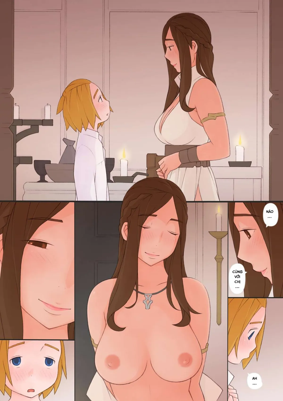 HentaiVN.net - Ảnh 6 - Oliza và Rema [Oliza and Rema; オリザとレマ] - Chap 2