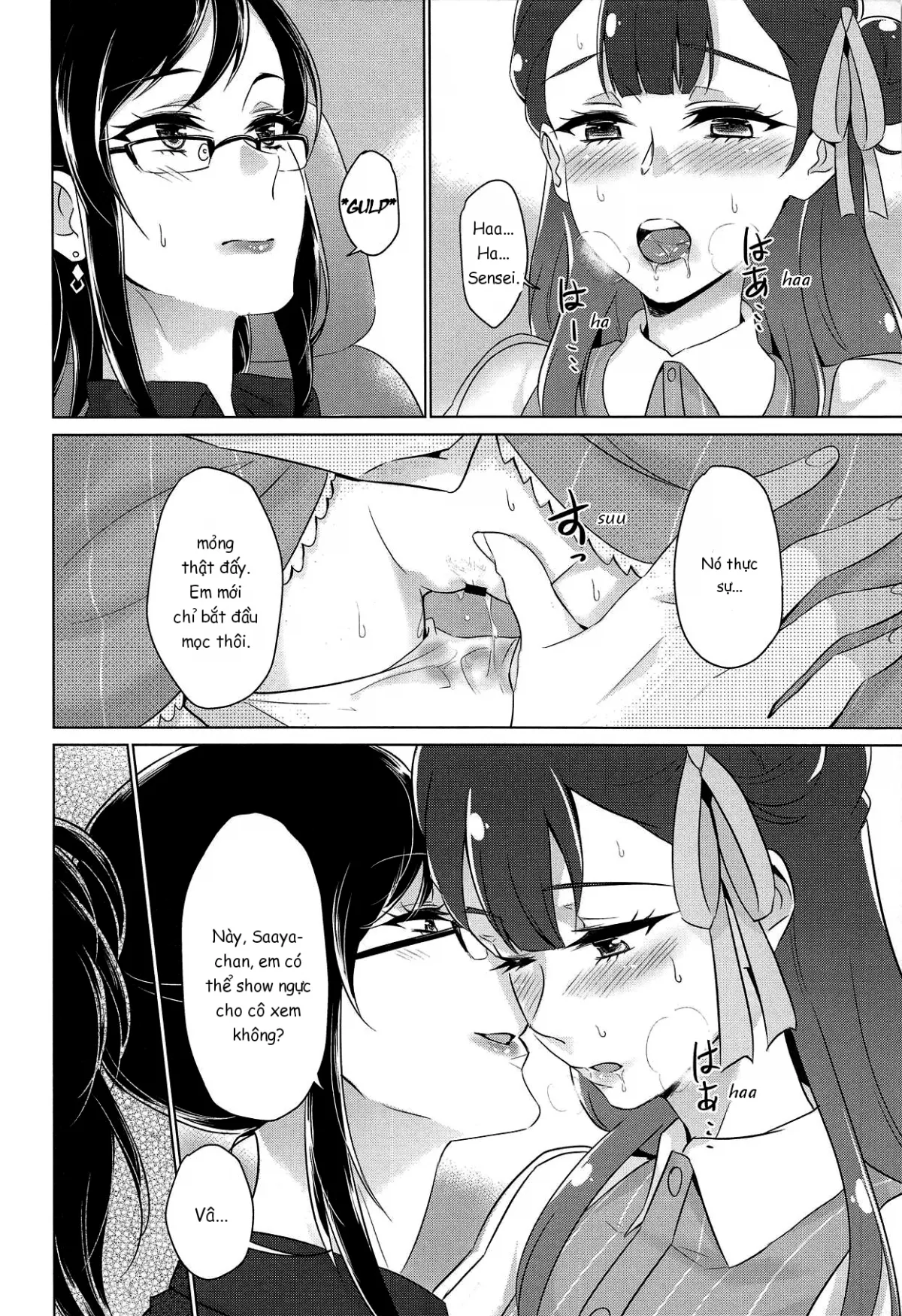 HentaiVN.net - Ảnh 18 - Angel's Temptation (Hugtto! PreCure) [Tenshi no Yuuwaku] - Chap 1