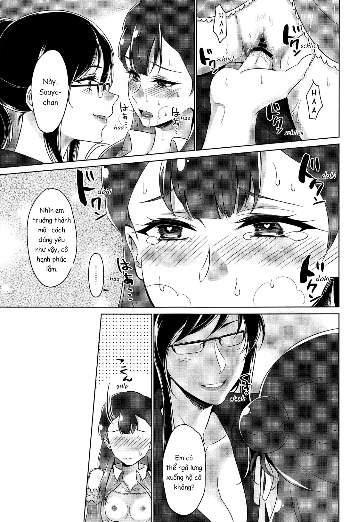 HentaiVN.net - Ảnh 23 - Angel's Temptation (Hugtto! PreCure) [Tenshi no Yuuwaku] - Chap 1