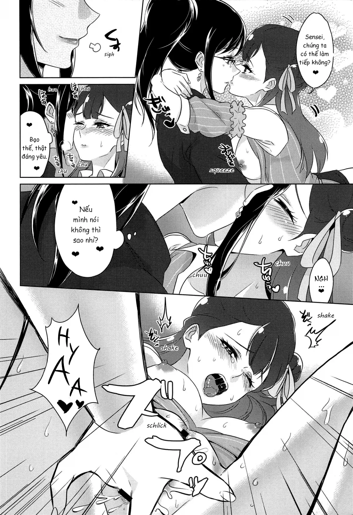 HentaiVN.net - Ảnh 28 - Angel's Temptation (Hugtto! PreCure) [Tenshi no Yuuwaku] - Chap 1