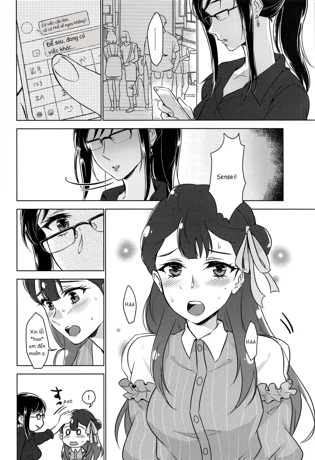 HentaiVN.net - Ảnh 4 - Angel's Temptation (Hugtto! PreCure) [Tenshi no Yuuwaku] - Chap 1