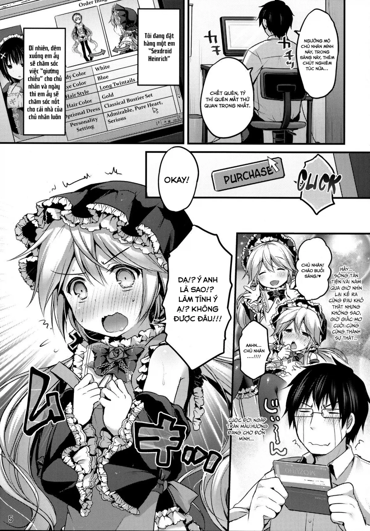 HentaiVN.net - Ảnh 4 - Koutetsu Shounen Heinrich - Chap 1