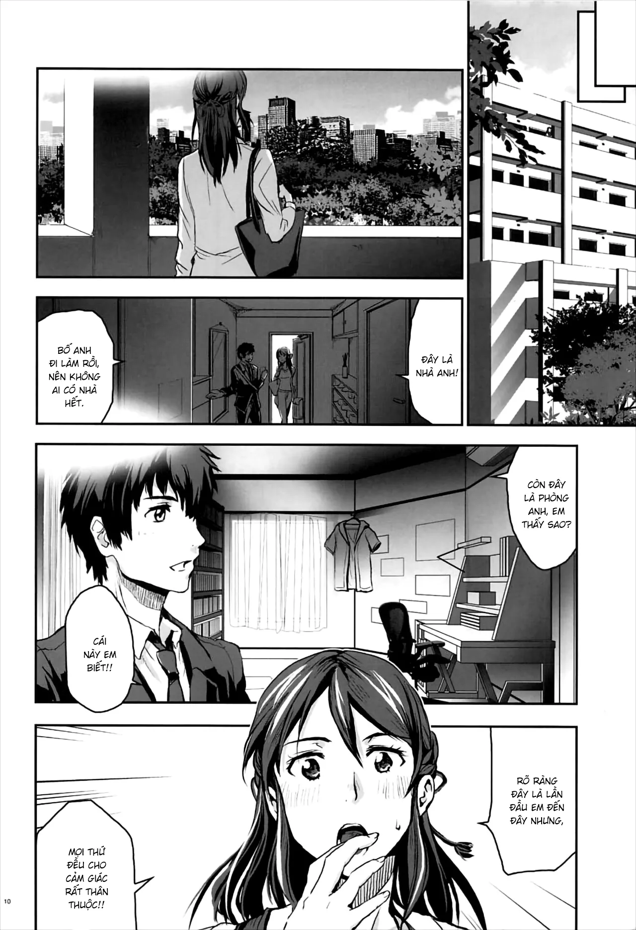 HentaiVN.net - Ảnh 10 - Kimi no Naka wa [君の中は。] - Chap 1