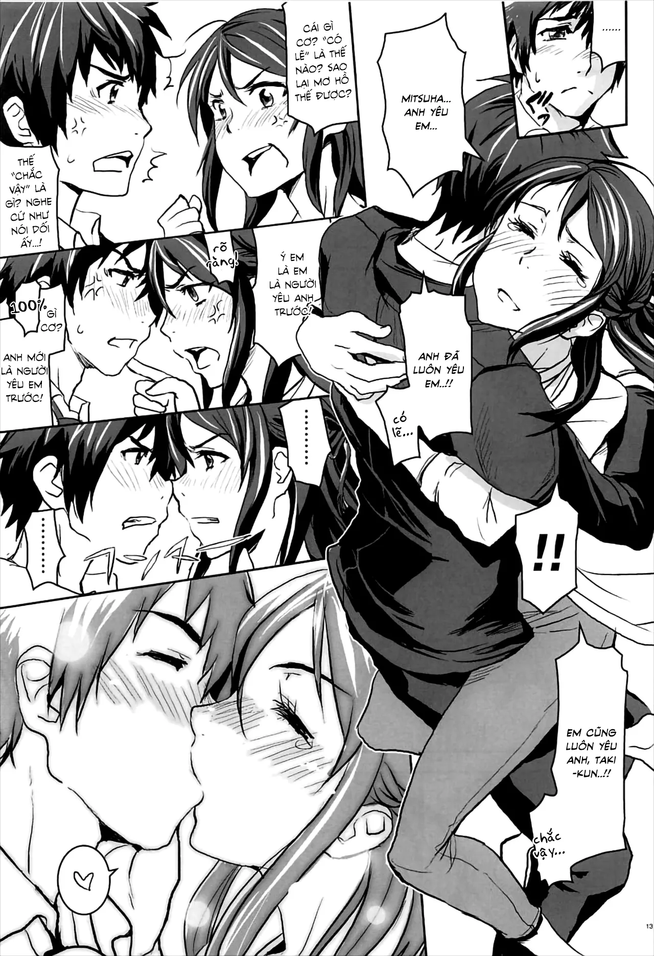 HentaiVN.net - Ảnh 13 - Kimi no Naka wa [君の中は。] - Chap 1