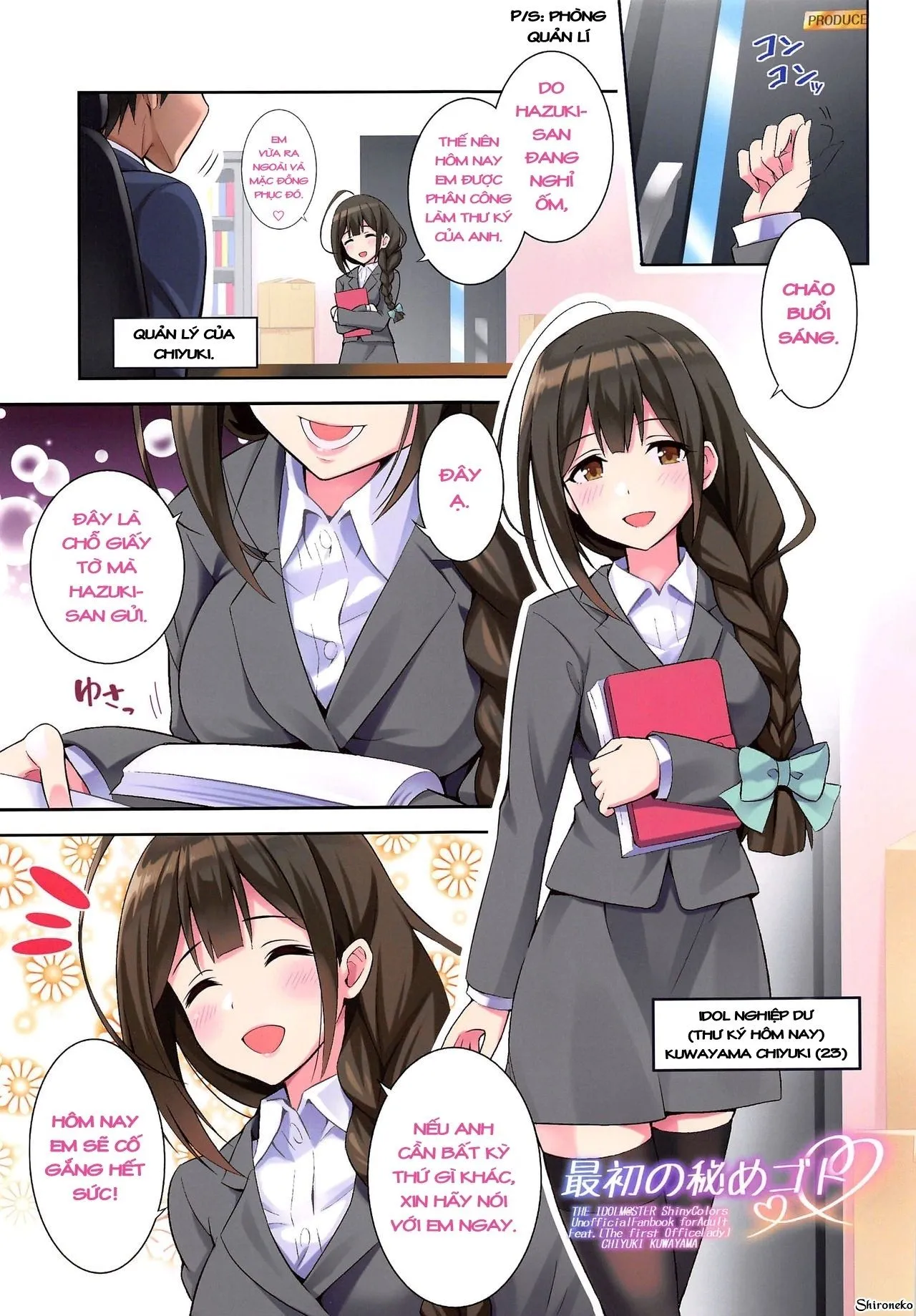 HentaiVN.net - Ảnh 3 - Saisho no Himegoto (THE iDOLM@STER: Shiny Colors) - Chap 1