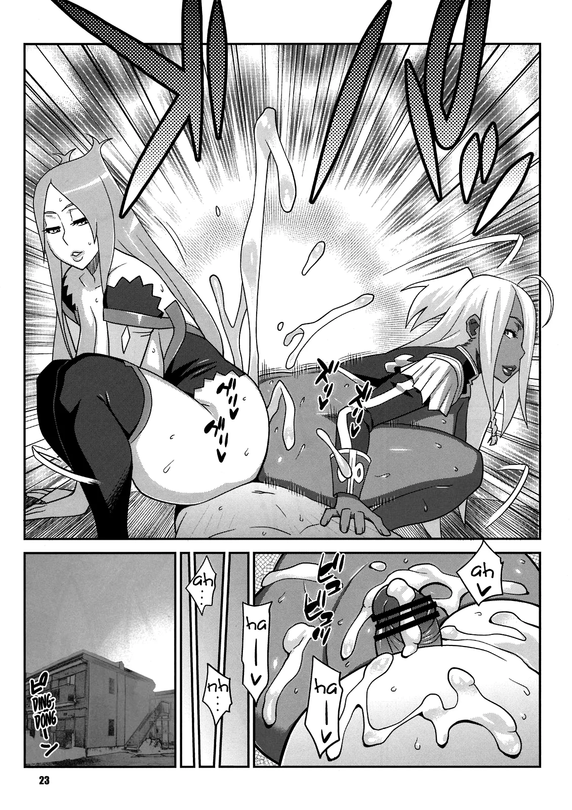 HentaiVN.net - Ảnh 20 - Đêm giao thừa may mắn của cậu trai tân [Machina & Garnet to Toshikoshi SEX Zanmai 2] - Chap 1