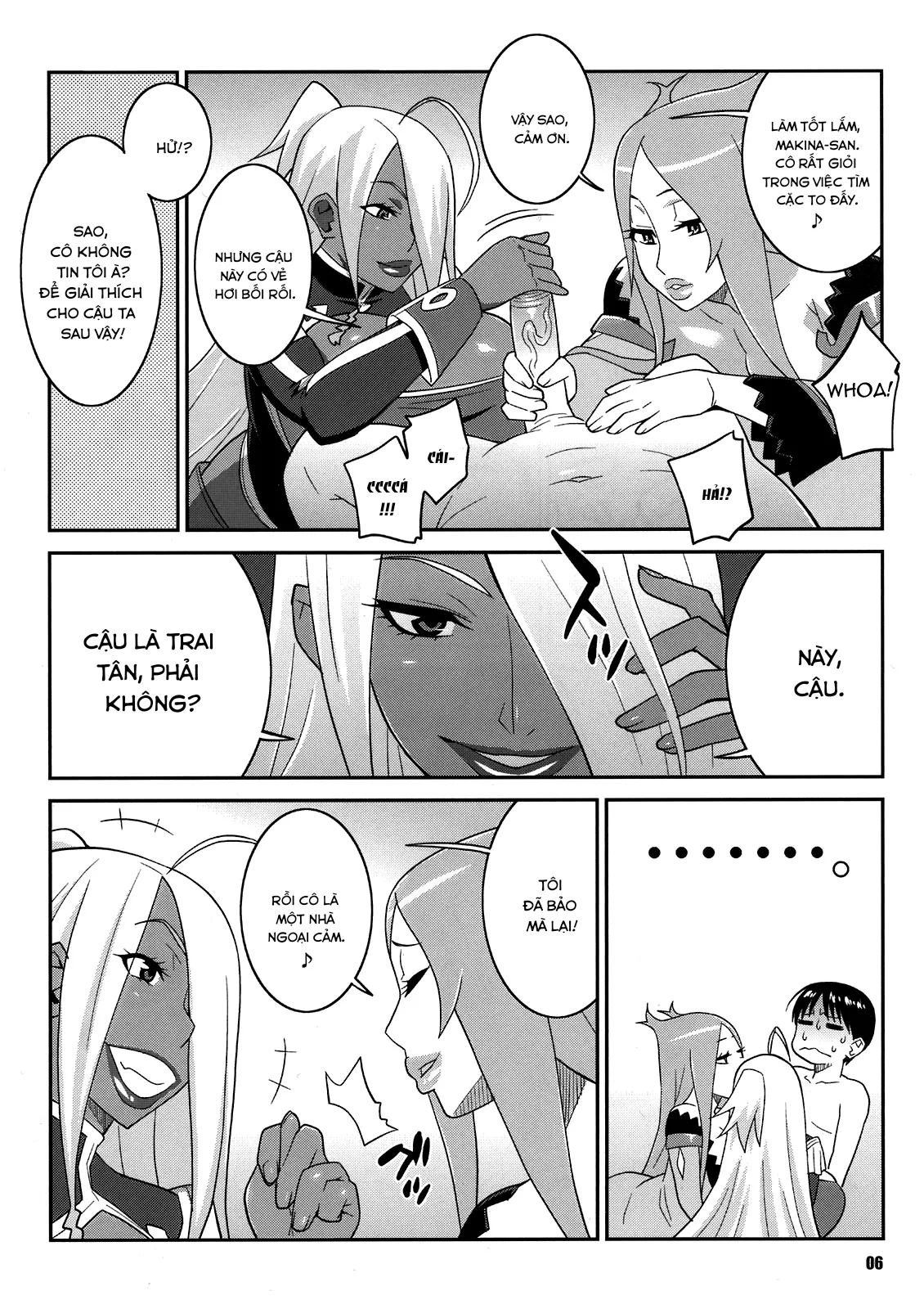 HentaiVN.net - Ảnh 3 - Đêm giao thừa may mắn của cậu trai tân [Machina & Garnet to Toshikoshi SEX Zanmai 2] - Chap 1