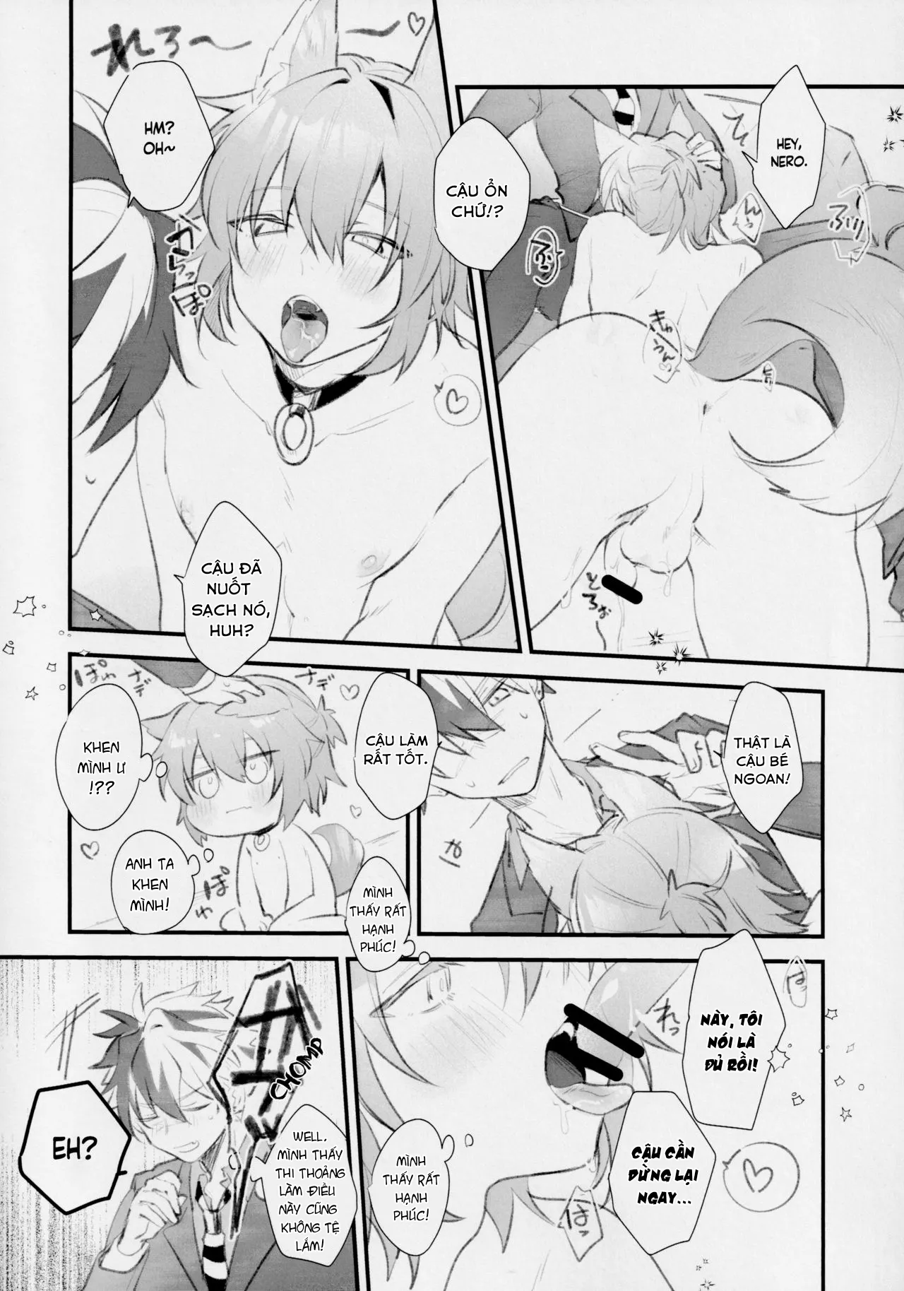 HentaiVN.net - Ảnh 10 - Aiken chuui~ [Doggy boy alert] - Chap 1