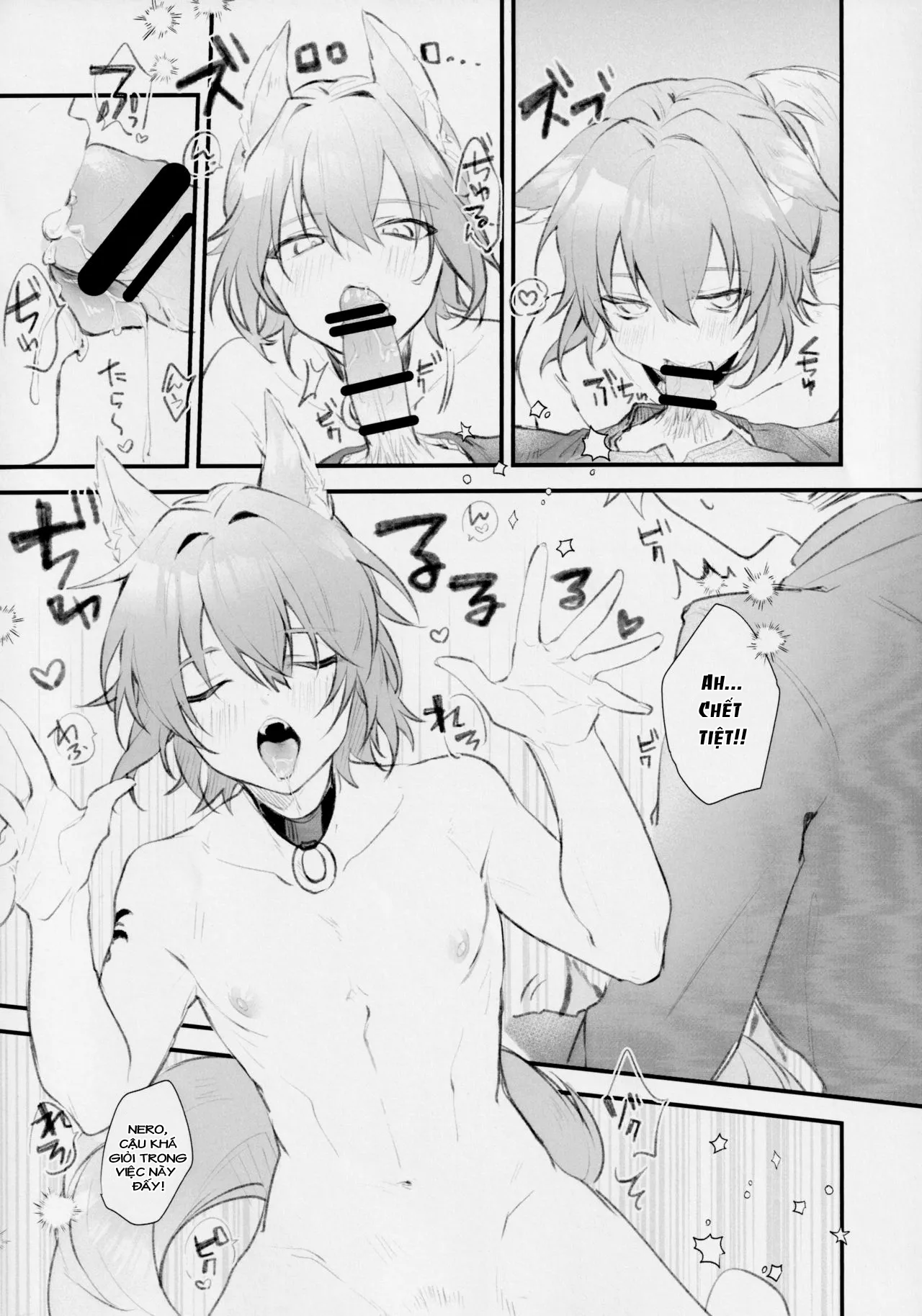 HentaiVN.net - Ảnh 8 - Aiken chuui~ [Doggy boy alert] - Chap 1