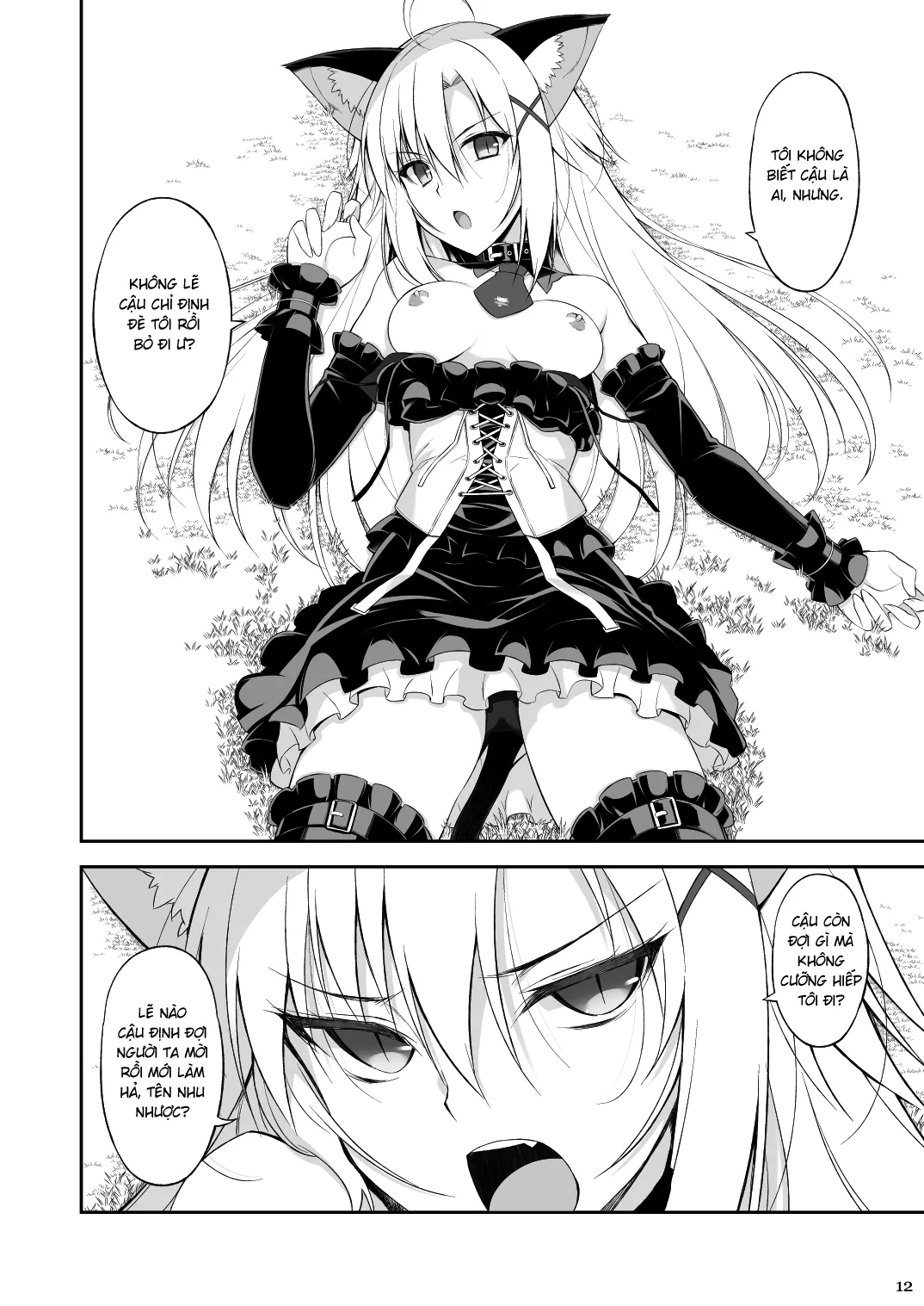 HentaiVN.net - Ảnh 11 - Mèo Và Đầy Tớ [Neko to Geboku, Cat and Servant] - Chap 1