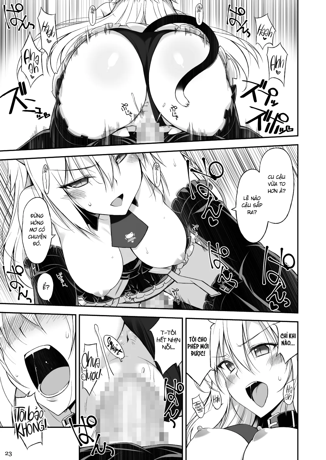 HentaiVN.net - Ảnh 22 - Mèo Và Đầy Tớ [Neko to Geboku, Cat and Servant] - Chap 1