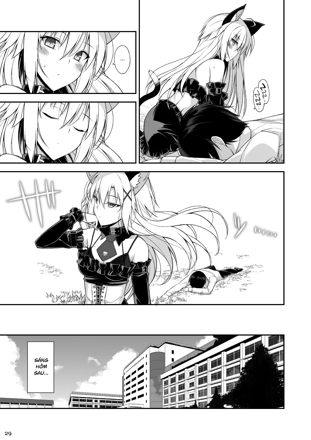 HentaiVN.net - Ảnh 28 - Mèo Và Đầy Tớ [Neko to Geboku, Cat and Servant] - Chap 1