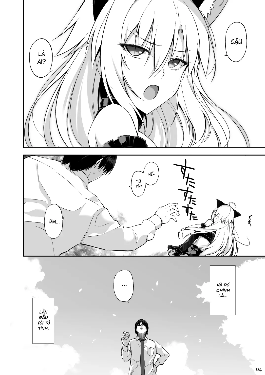 HentaiVN.net - Ảnh 3 - Mèo Và Đầy Tớ [Neko to Geboku, Cat and Servant] - Chap 1