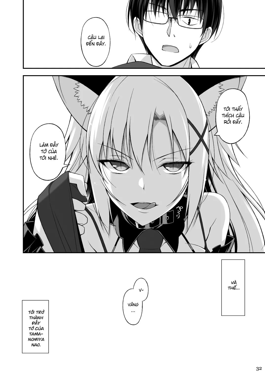 HentaiVN.net - Ảnh 31 - Mèo Và Đầy Tớ [Neko to Geboku, Cat and Servant] - Chap 1