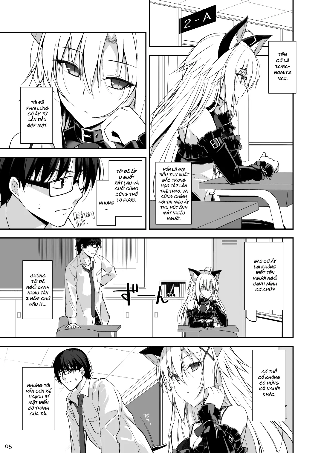 HentaiVN.net - Ảnh 4 - Mèo Và Đầy Tớ [Neko to Geboku, Cat and Servant] - Chap 1