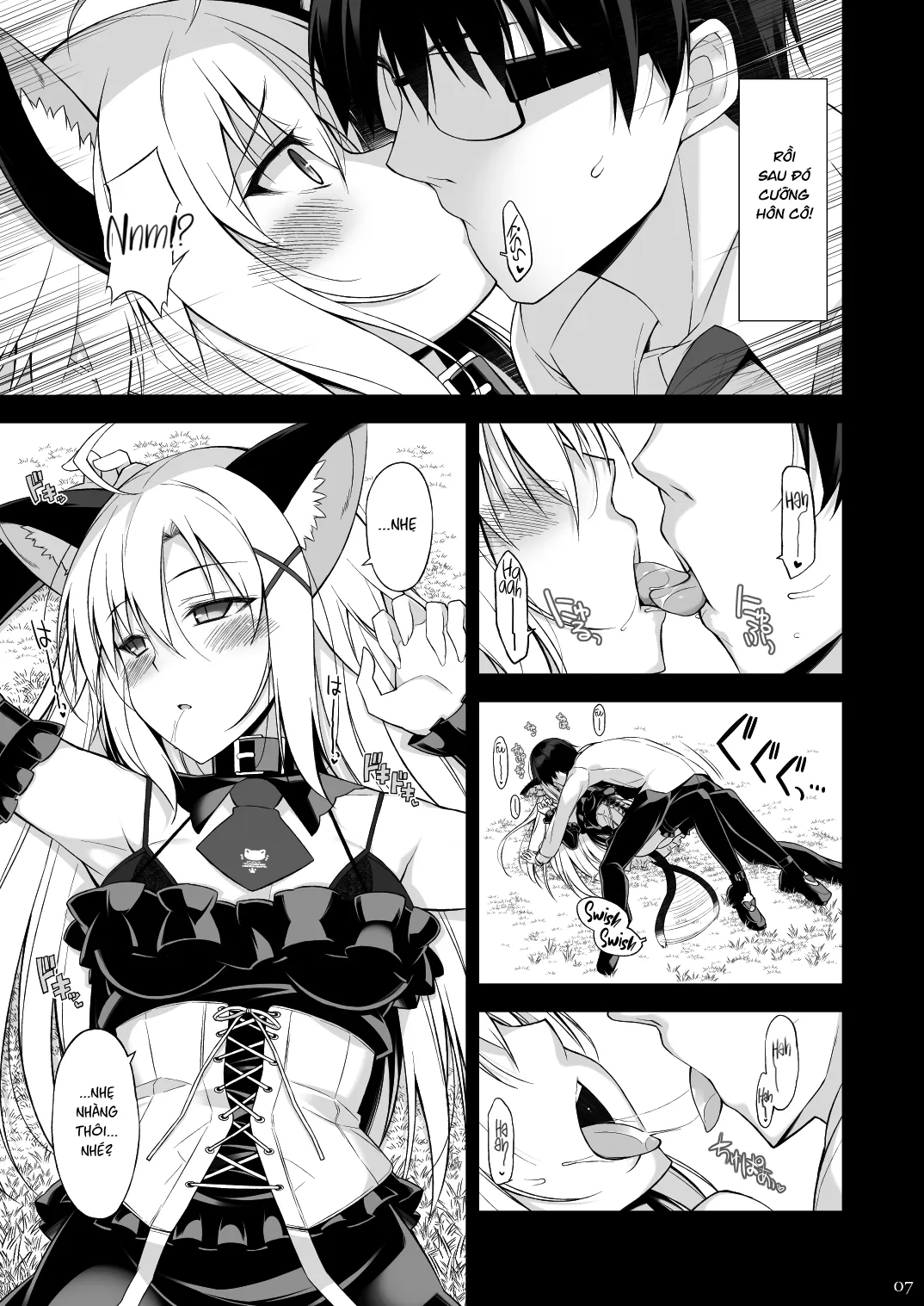 HentaiVN.net - Ảnh 6 - Mèo Và Đầy Tớ [Neko to Geboku, Cat and Servant] - Chap 1