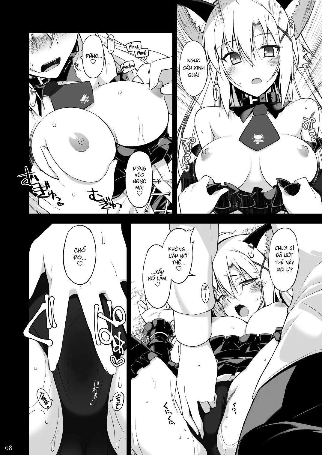 HentaiVN.net - Ảnh 7 - Mèo Và Đầy Tớ [Neko to Geboku, Cat and Servant] - Chap 1