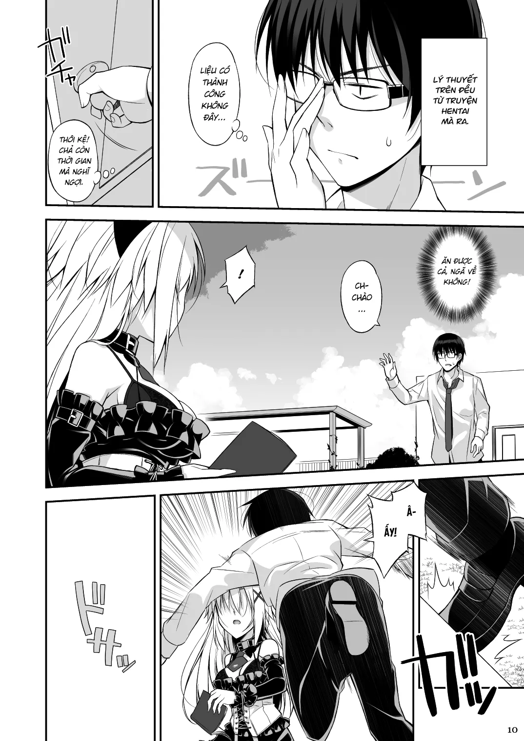 HentaiVN.net - Ảnh 9 - Mèo Và Đầy Tớ [Neko to Geboku, Cat and Servant] - Chap 1