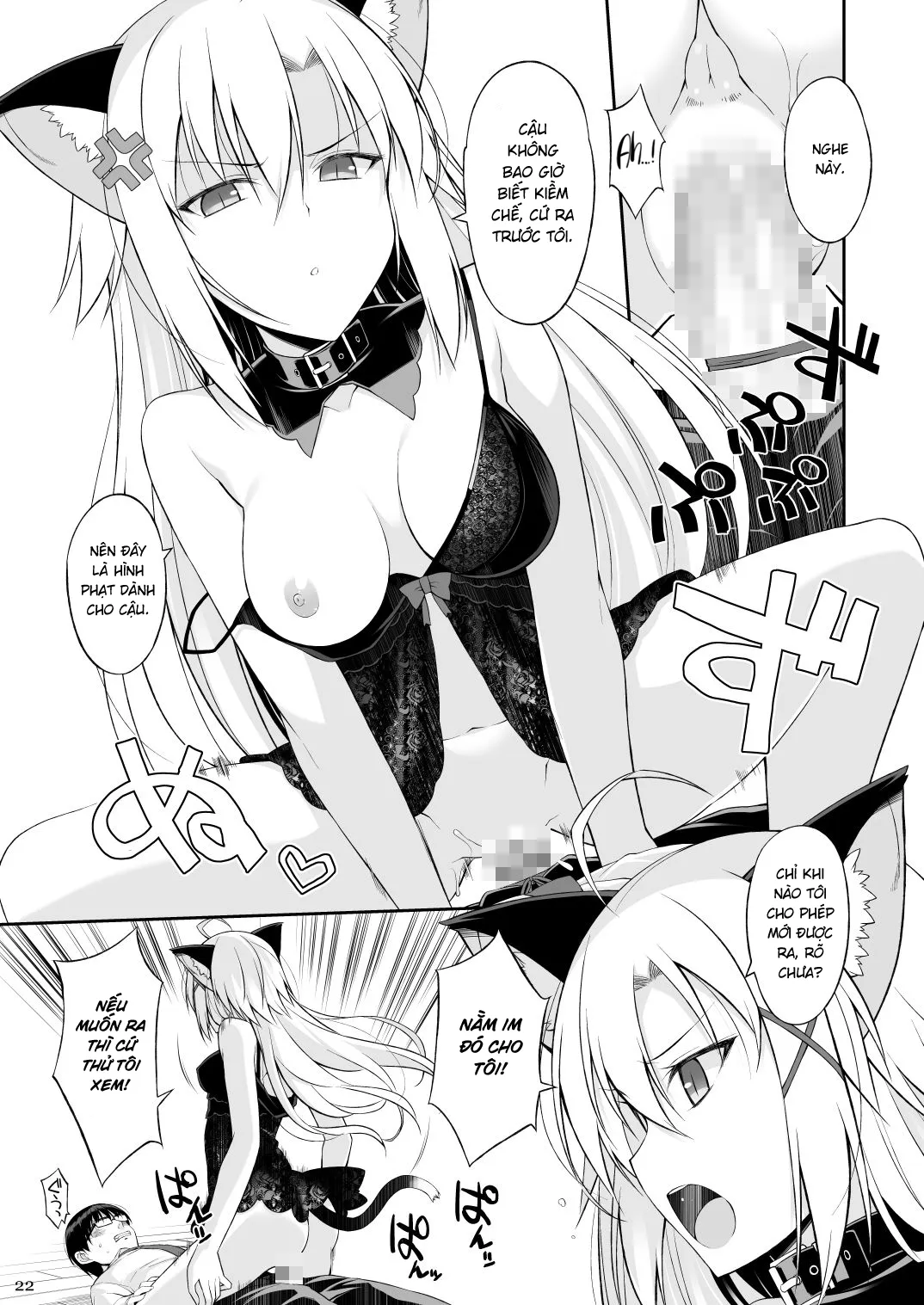 HentaiVN.net - Ảnh 21 - Mèo Và Đầy Tớ [Neko to Geboku, Cat and Servant] - Chap 2
