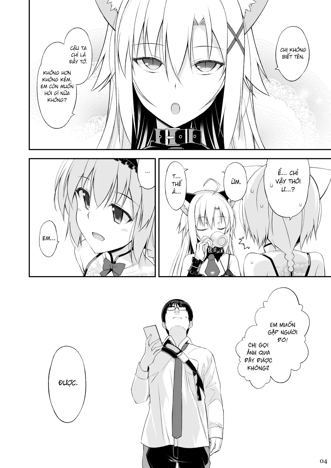 HentaiVN.net - Ảnh 3 - Mèo Và Đầy Tớ [Neko to Geboku, Cat and Servant] - Chap 2