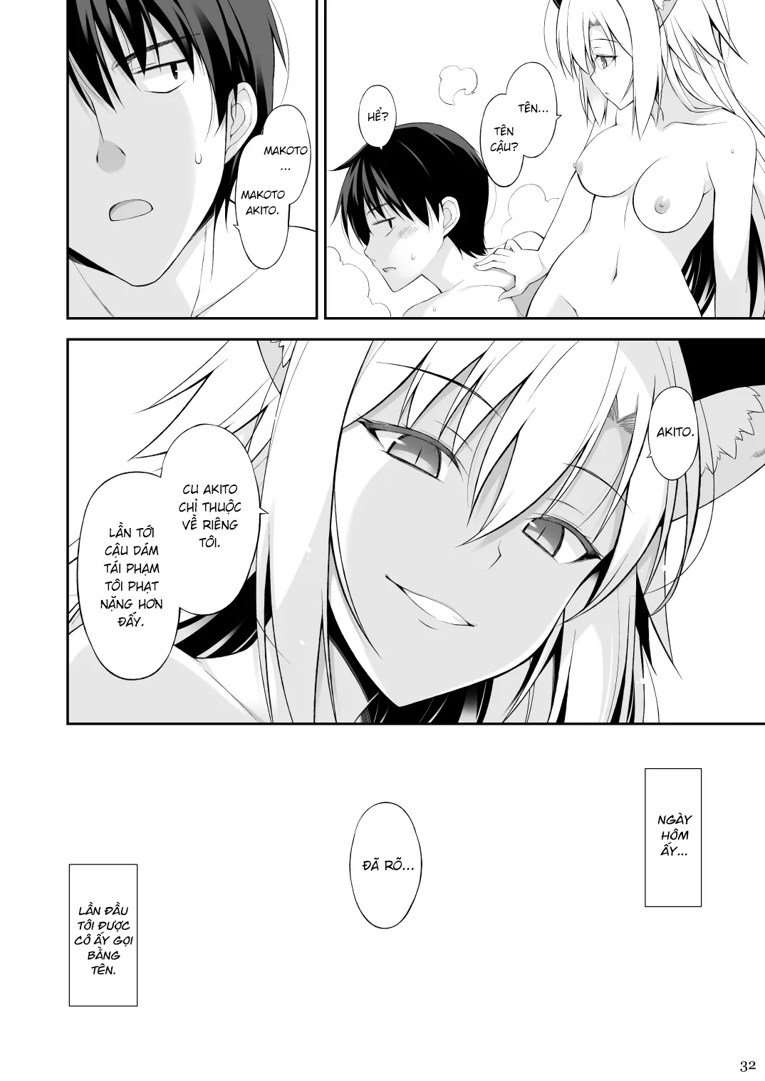 HentaiVN.net - Ảnh 31 - Mèo Và Đầy Tớ [Neko to Geboku, Cat and Servant] - Chap 2