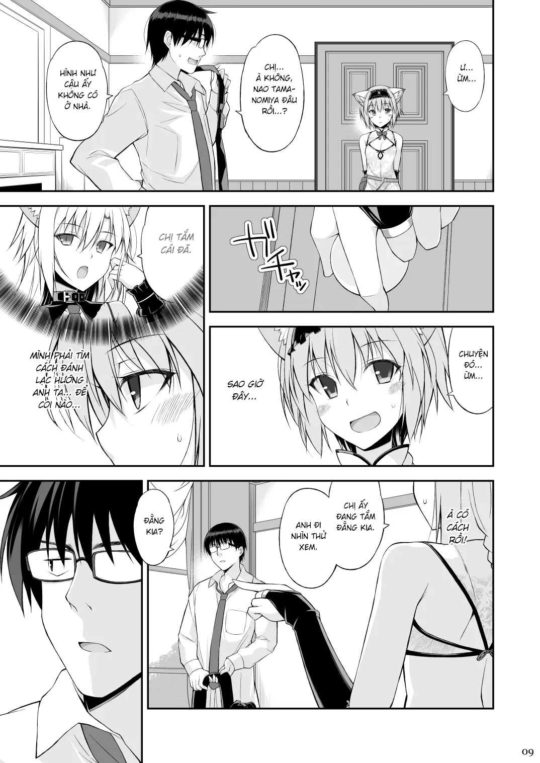 HentaiVN.net - Ảnh 8 - Mèo Và Đầy Tớ [Neko to Geboku, Cat and Servant] - Chap 2