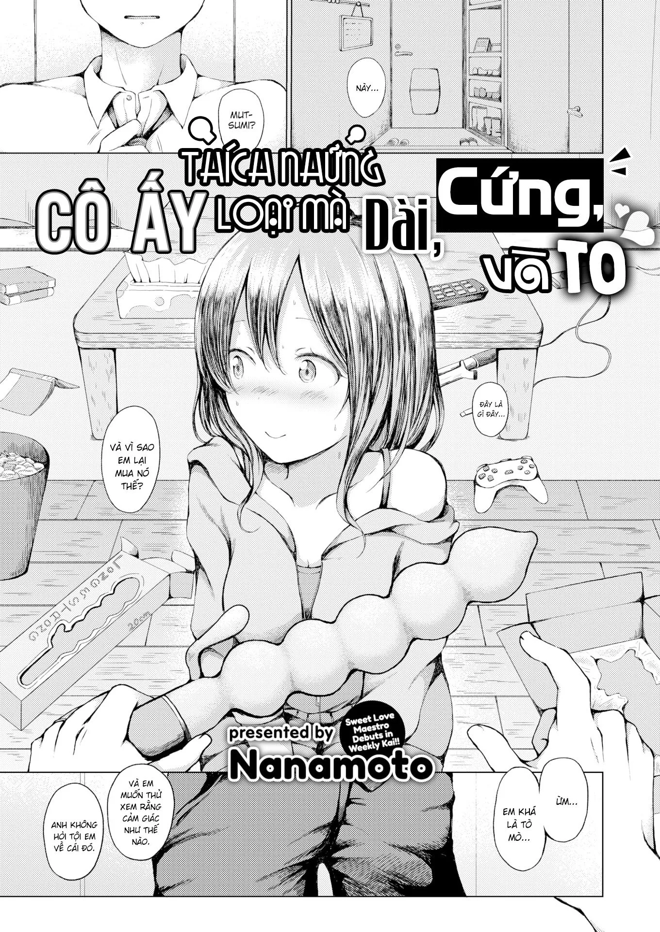 HentaiVN.net - Ảnh 1 - Cô Ấy Thích Những Loại Mà Dài, Cứng, Và To - Chap 1