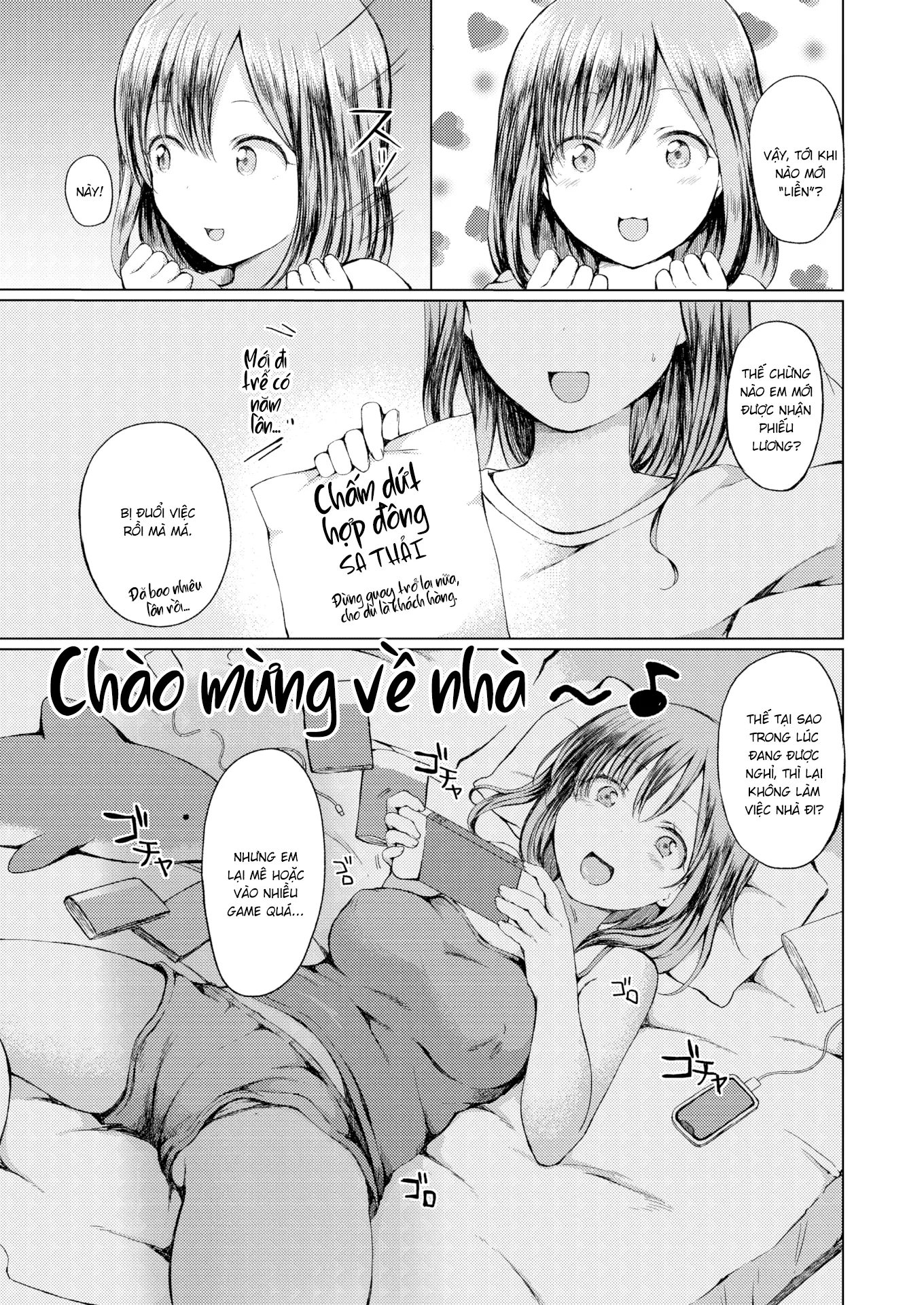 HentaiVN.net - Ảnh 3 - Cô Ấy Thích Những Loại Mà Dài, Cứng, Và To - Chap 1