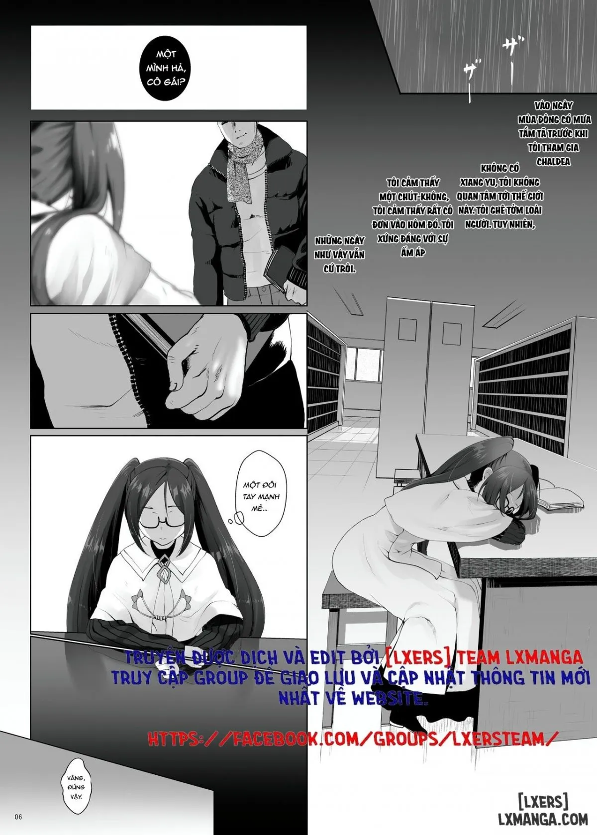 HentaiVN.net - Ảnh 4 - Konya Sabishii Hinageshi wa - Chap 1