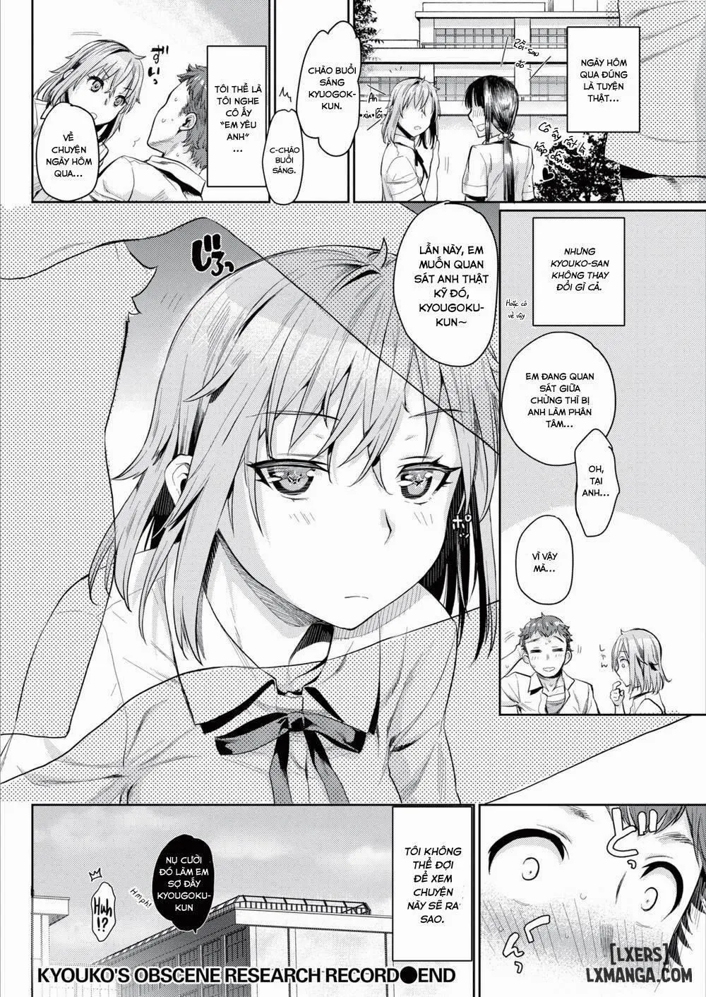 HentaiVN.net - Ảnh 17 - Kyouko’s Obscene Research Record - Chap 1