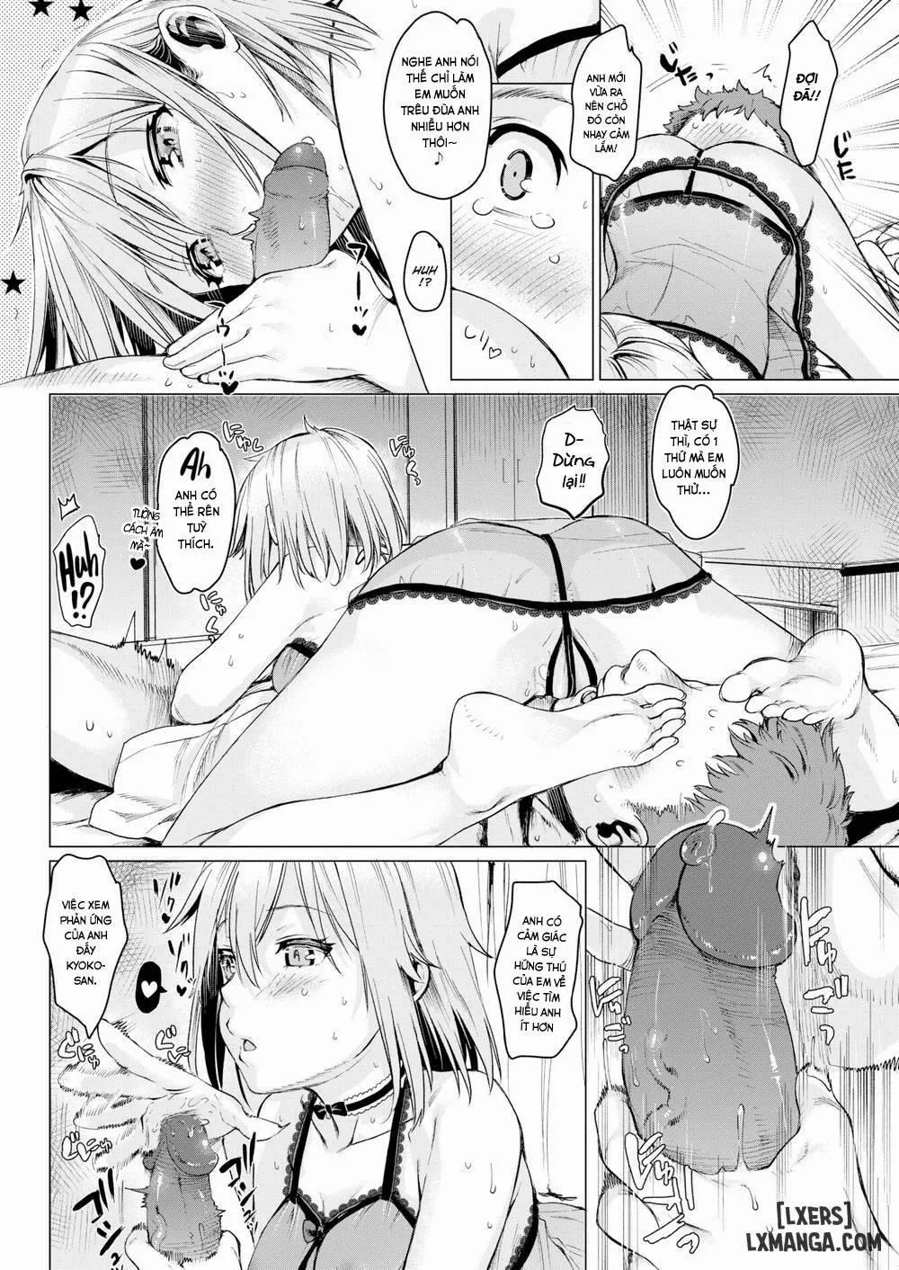 HentaiVN.net - Ảnh 8 - Kyouko’s Obscene Research Record - Chap 3
