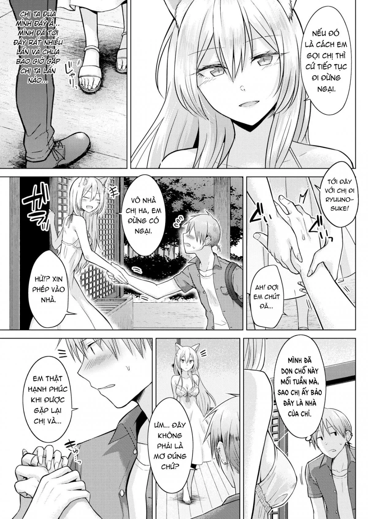 HentaiVN.net - Ảnh 7 - Cáo thời tiết [Kitsune Biyori ; Fox Weather] - Chap 1