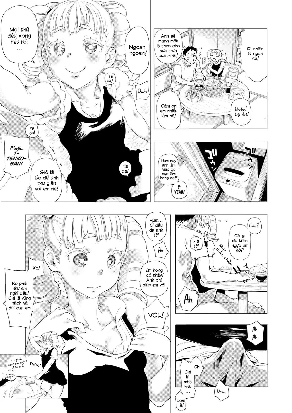 HentaiVN.net - Ảnh 7 - Một tình yêu! [Bright disaparate love] - Chap 1